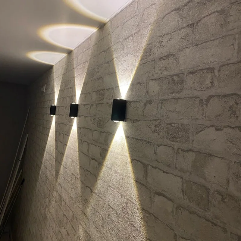 Wall Lights Modern Outdoor Wall Light Design Modern Led Wall Sconce Lamp for Home Mounted up and Down Living Room 
