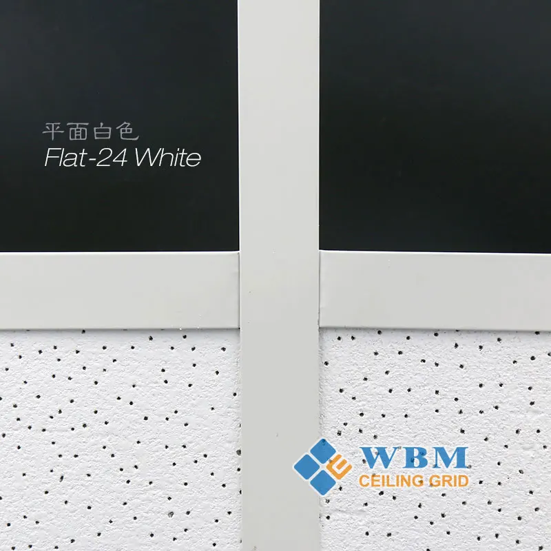 Flat mirror T32/38 ceiling  grid decoration t bar main tee suspended ceiling t grid components,ceiling frames