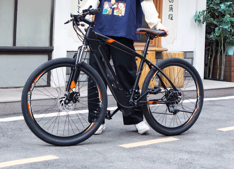 Hot sale 7 Speed 500W LCD meter 26 inch tire electric bike High carbon steel frame 36V 8AH Electric mountain Bike