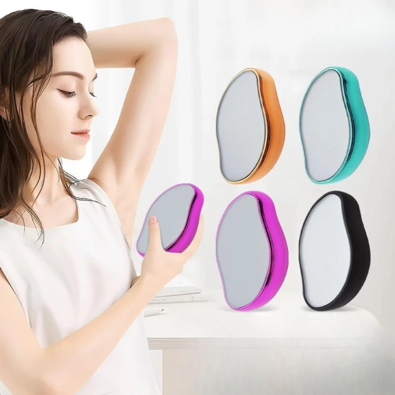 New Arrival Hot Selling body Hair Remover Erase Magic Glass Nano Crystal Hair Painless Waterproof Portable Crystal Hair Removal