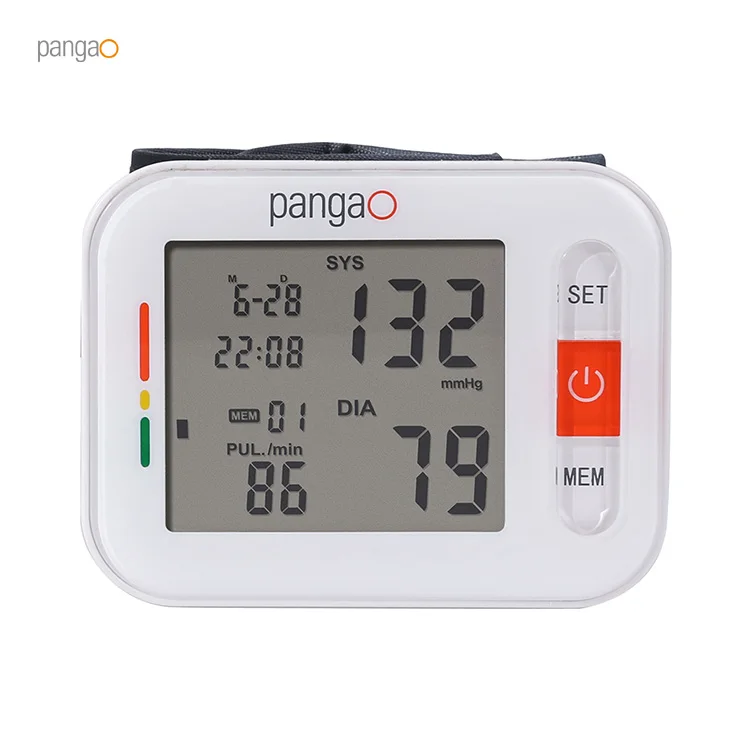 China factory price small accurate bp machine wrist style electronic blood pressure monitor