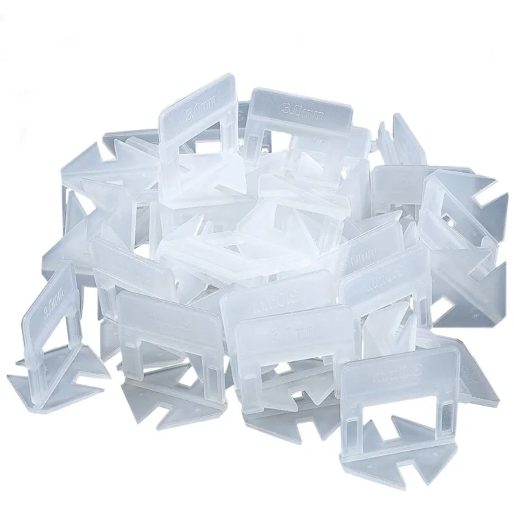 Jutye Tile Levelling Plastic Spacer System Wall Leveling Tile Tabs for Tile Levelling System Clamp