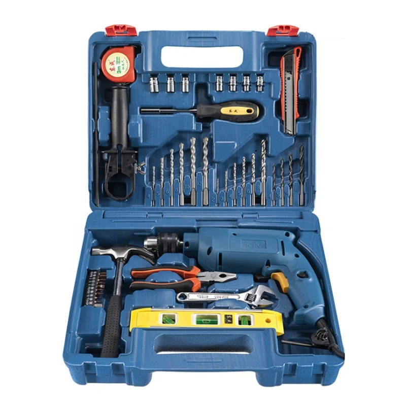 Household Rechargeable Cordless Flashlight Lithium Electric Drill Screwdriver Electric Screwdriver