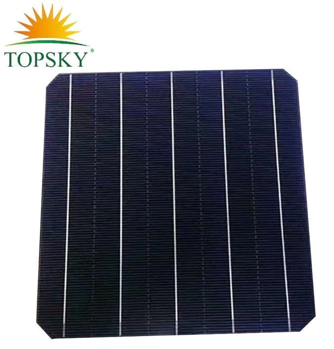 TP Energy 156.75*156.75mm bifacial 5bb Mono Solar Cells for solar