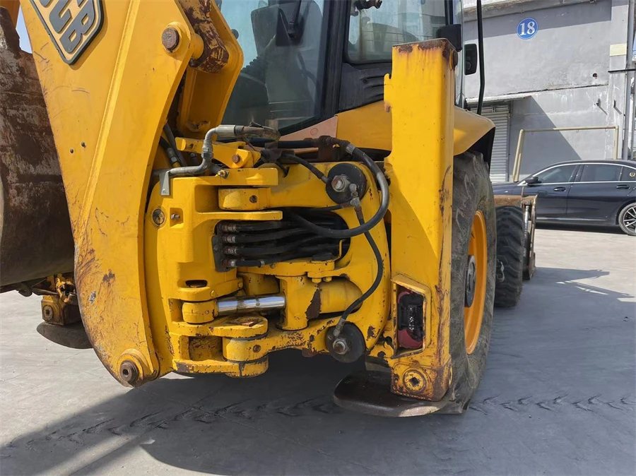 Used Loader 6ton JCB 3CX 4CX Construction Mining Machine Compact Tractor Small Used Wheel Loader