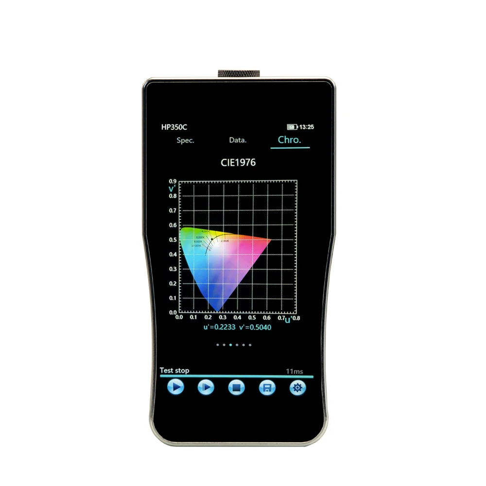 Quality Wholesale HP350C 380-780 Portable Spectrum Analyzer Color Temperature Meter Digital Luxmeter