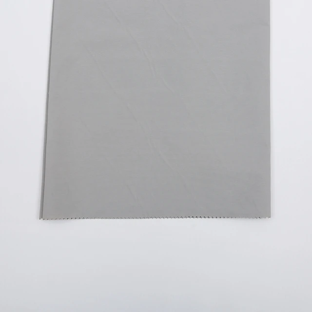 
The best-seller waterproof plain crease fabric 228T Nylon Taslon PU coating for garment 