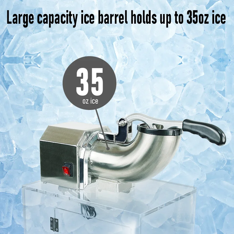ASAKI Factory Snow Cone Machine factory Commercial high capacity Ice Shaver