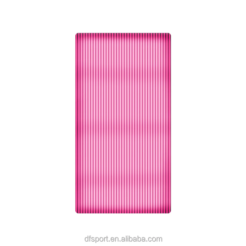 NBR TPE Rubber Yoga Mat High-Density 5mm & 6mm Thick for Home Gym Pilates Customizable Logo OEM Sports Mat