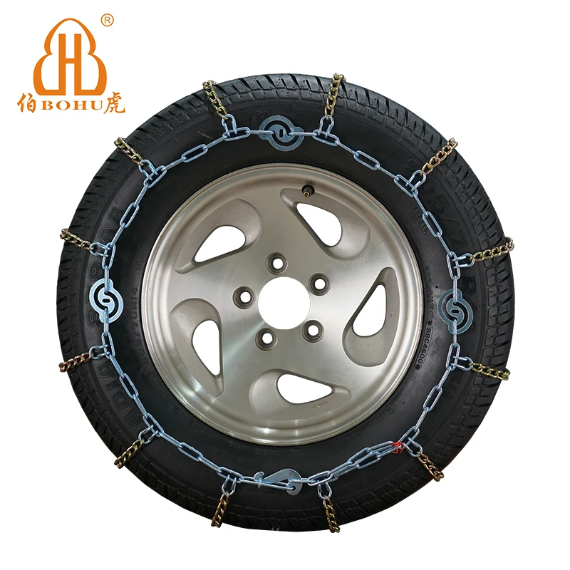 BOHU 2022 new product easy grip snow chain alloy steel snow tyre chain 11M snow chains