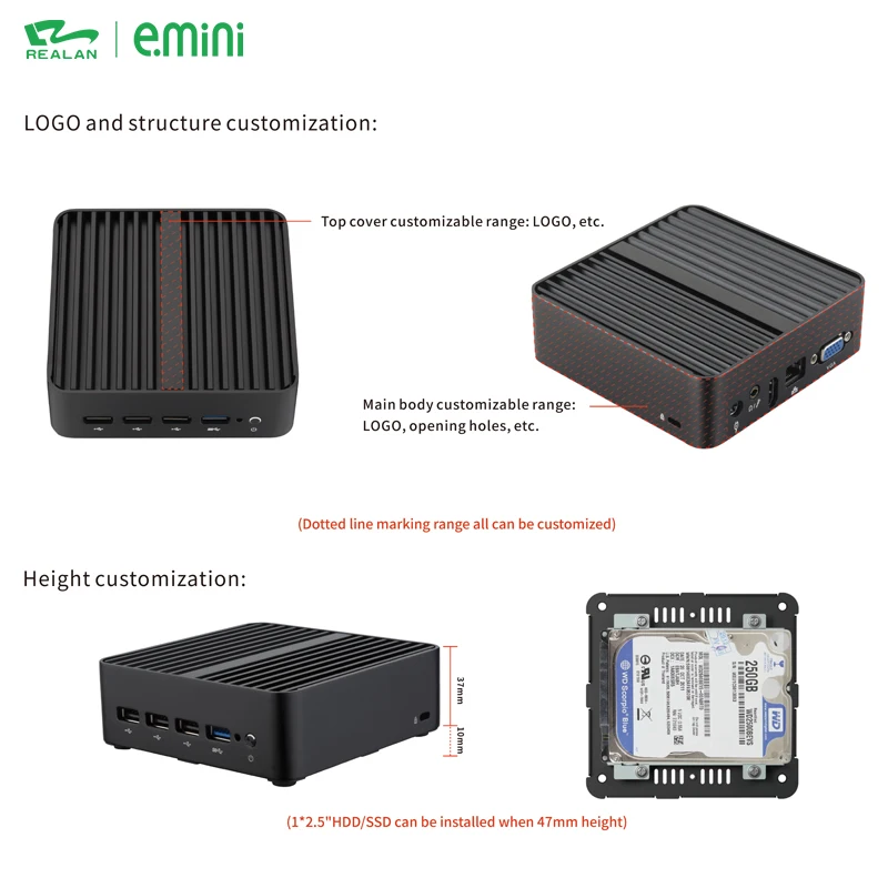 
Cheap Embedded Industrial Motherboard Cpu Processor Celeron Fanless Mini Computer 
