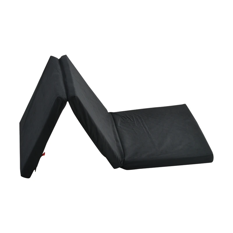 Foldable 3-folding Cotton Fabric Baby Travel Cot Playpen Mattress