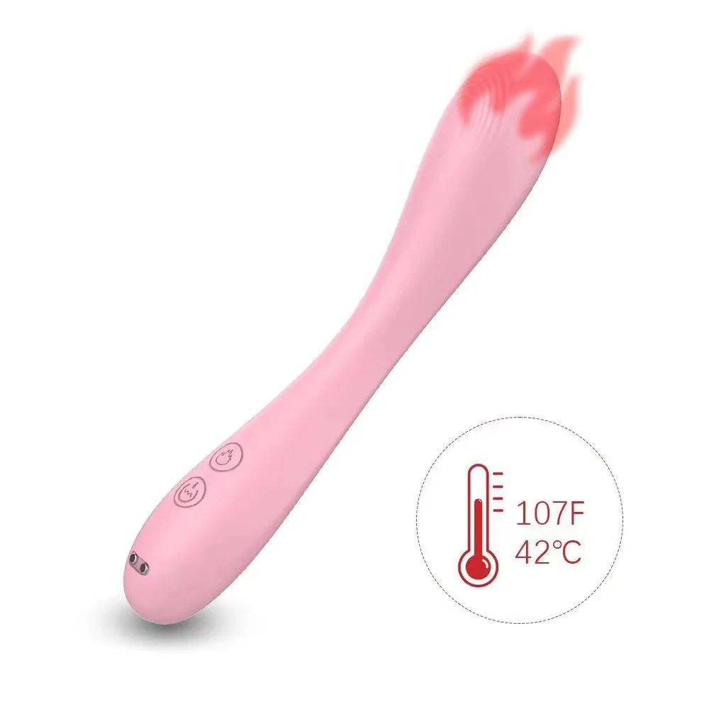 Hot Selling High-Quality Silicone AV Stick Silicone G-spot Vibrating Female Masturbation Massage Stick Adult Sex Toys