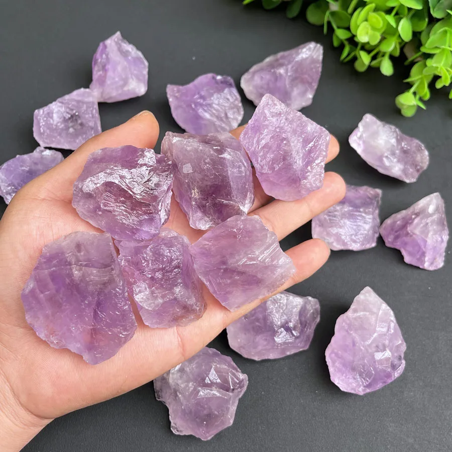 Wholesale Natural Raw Amethyst Healing Stones Crystal Raw Amethyst Stone