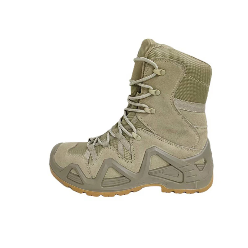 Shero Men Boots Askeri Bot Black Outdoor Trekking Hiking Climbing Safety Tactical Boots