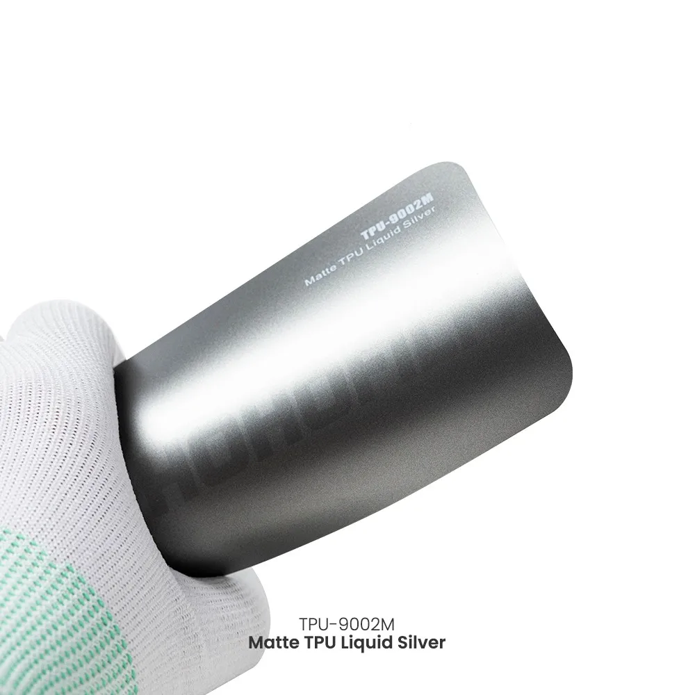 HOHOFILM Matte TPU Liquid Silver PPF Factory Wholesale Coloured PPF Car Films Automotive Paint Protection Films Hydrophobic PPF