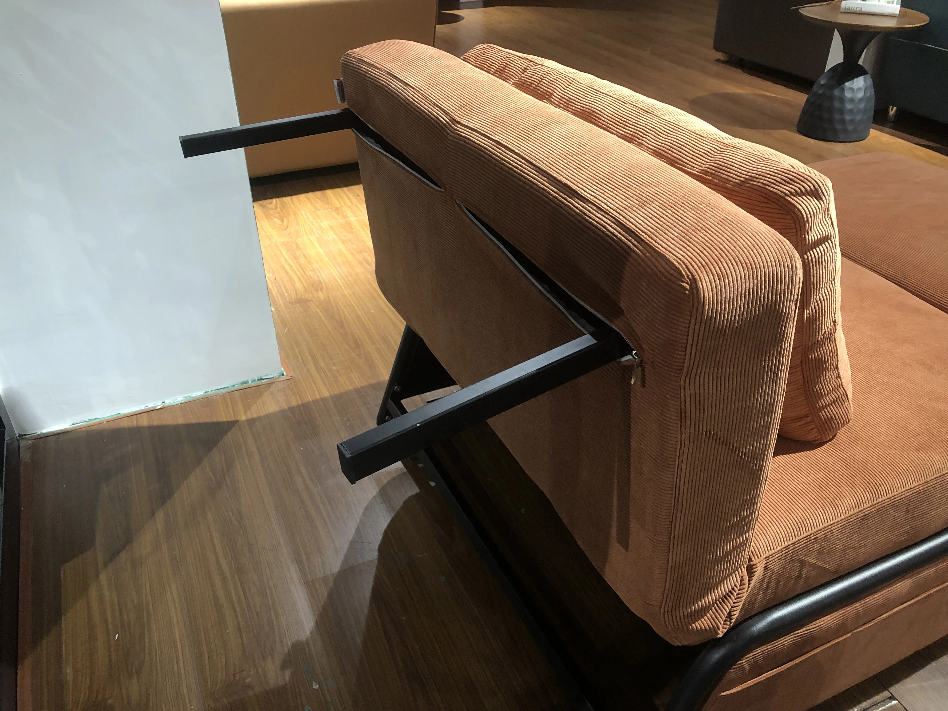 New Products Multifunction  Armless One Seat Sofa Bed Foldable Couch for one person Sofa cum Bed