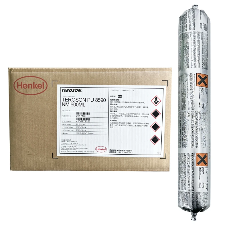 original Henkel  Teroson PU8590 600ml  sausage pack  car glass repair bond super glue  for gluing glasses