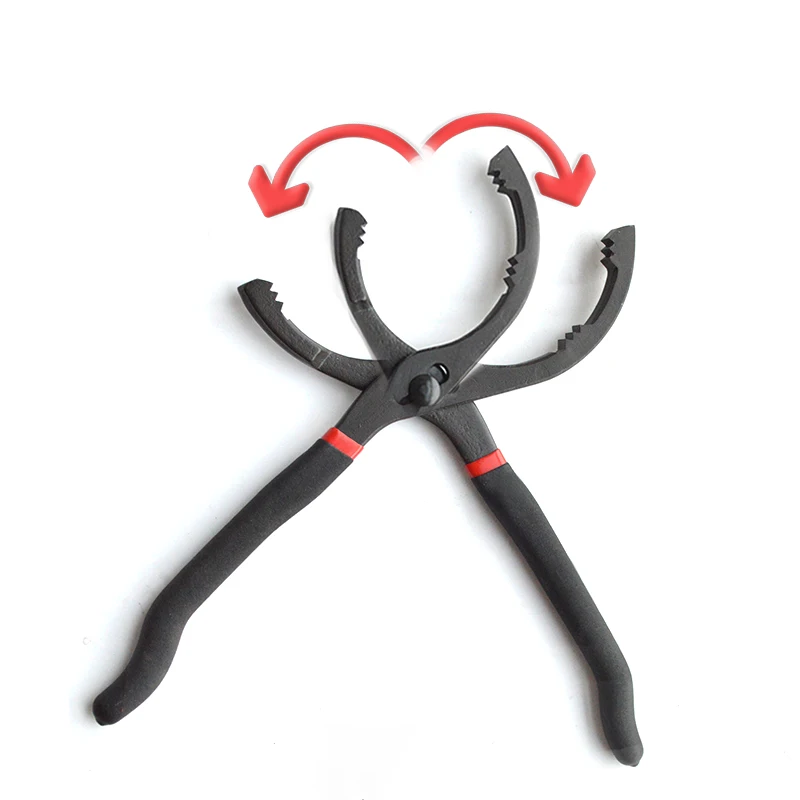 Авто Автомобильное масляное кнопочный переключатель водяной насос плоскогубцы для снятия фильтра разборки плоскогубцы ручки Регулируемый Ручной инструмент