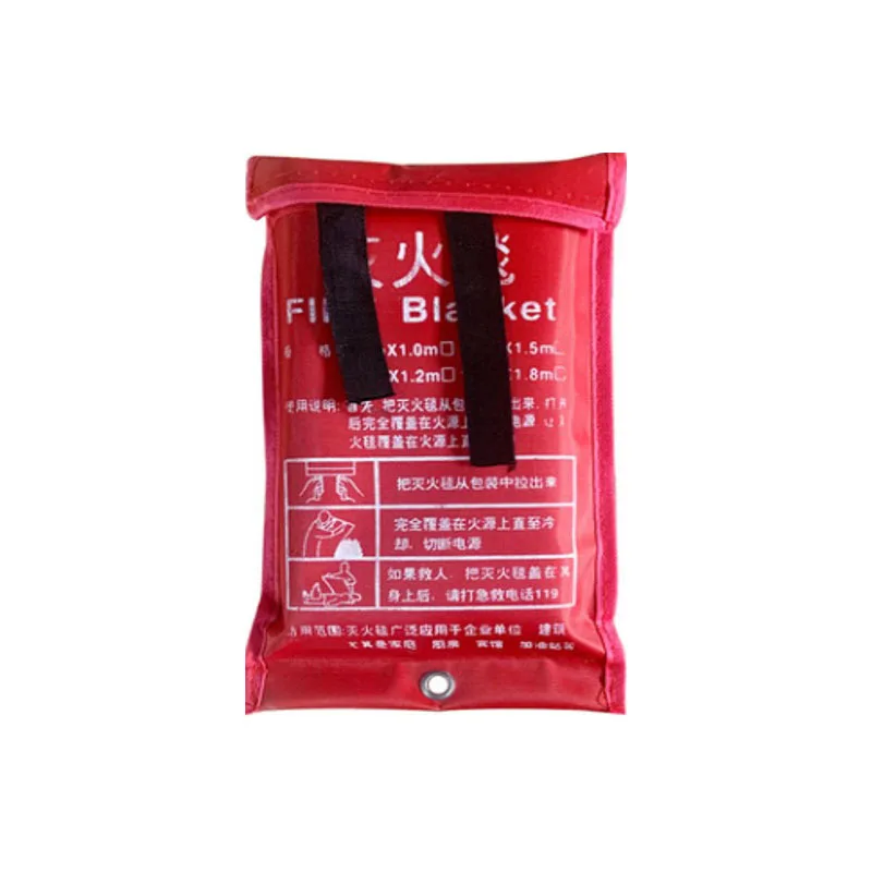 Widely Used Low Price Safety DTE Fiberglass Fire Blanket for Sale