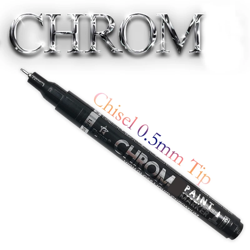 Жидкий зеркальный маркер со специальными чернилами для реального зеркального эффекта.