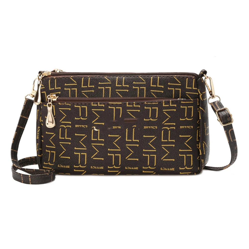 New Fashion Women Small Cell Phone Mini Senior Sense Multi-Layer Ladies Bag