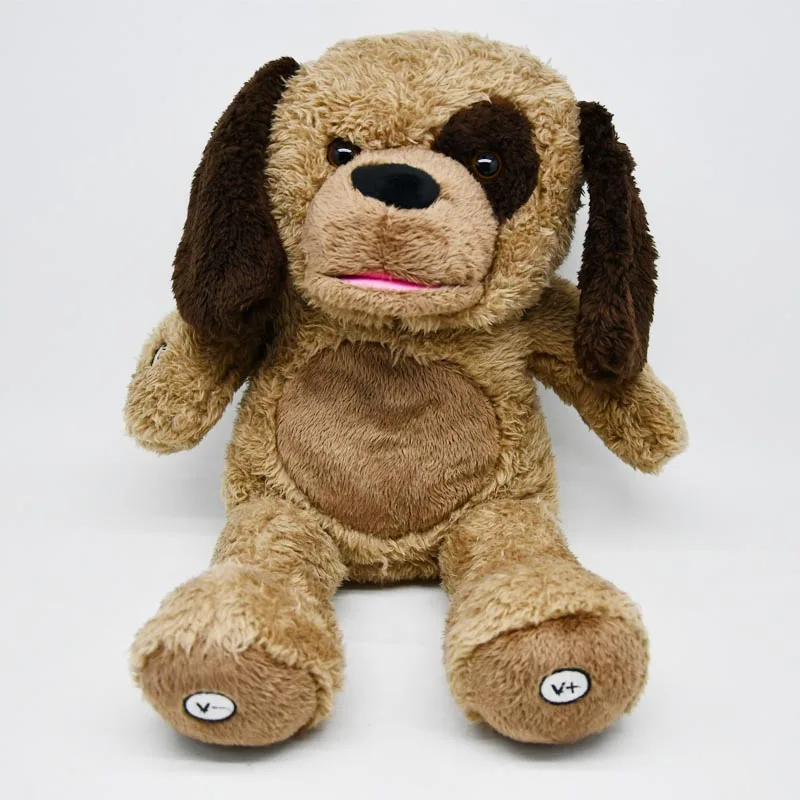 Светодиодная собака мягкие животные милая светящаяся плюшевые игрушки креативная красочная кукла с подсветкой подарки для спальни детей