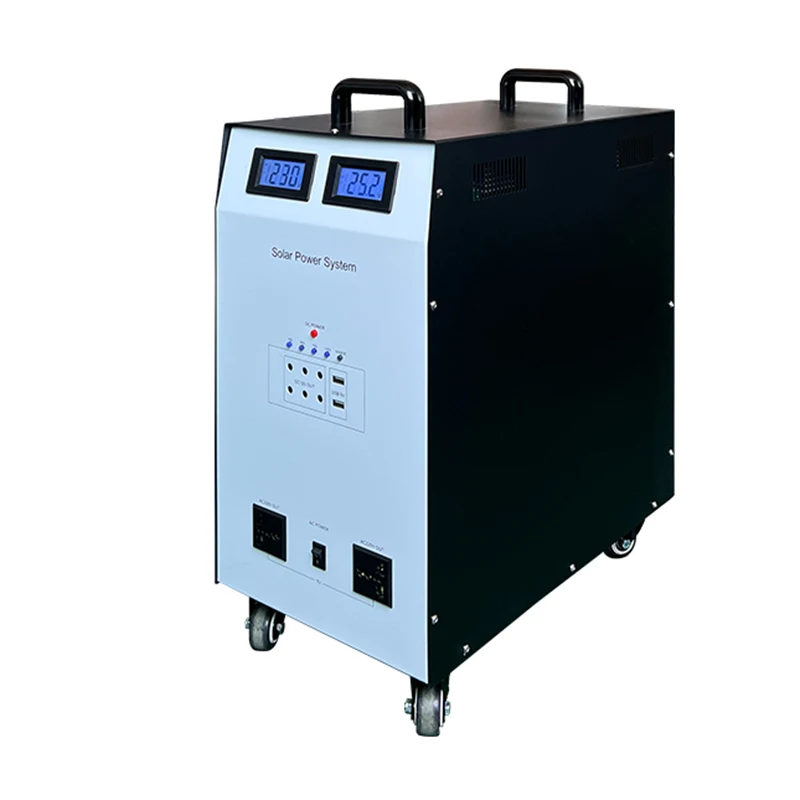 Solar Kit 2000w 3000w 5000w Portable Solar Panel Kit With Battery  Inverter