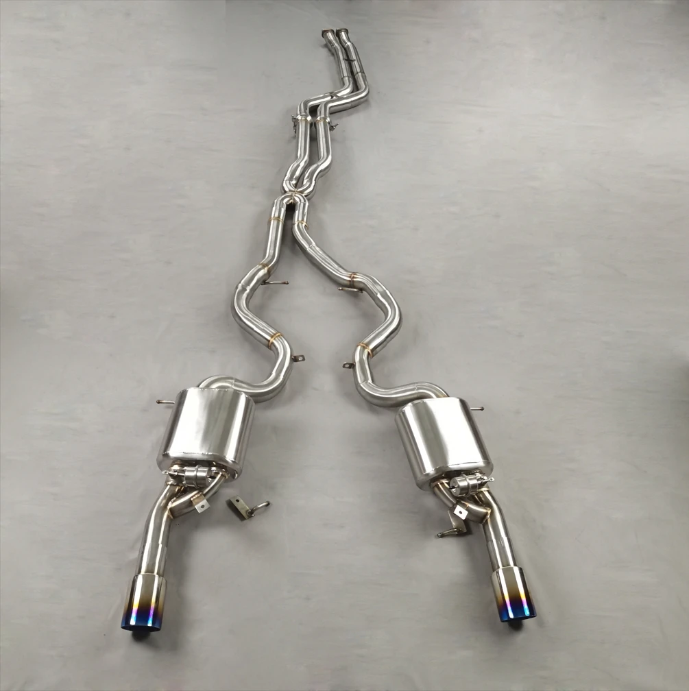 World Famous Brand Supplier Life Time Warranty Golden TIG Welding SUS 304 Catback Exhaust Pipes for BMW 335i  E92