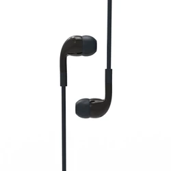 Disposable 3.5mm stereo wired in-ear earphone one time use headphone for airline/conference/sightseeing bus