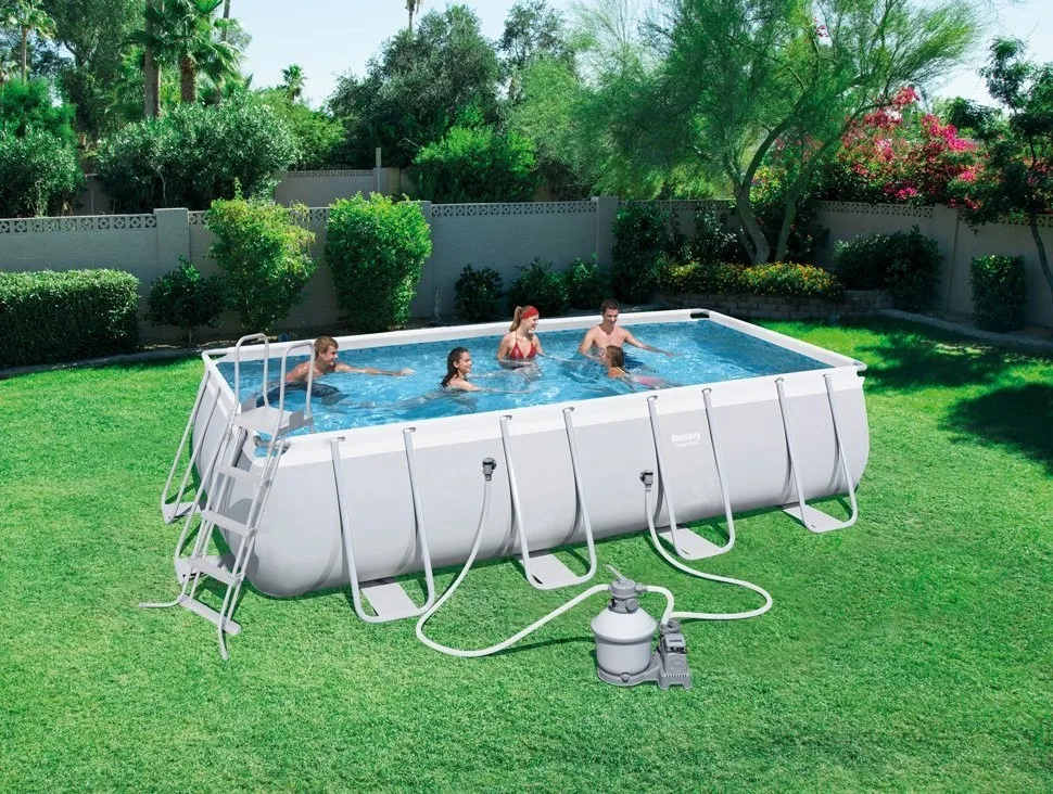 Bestway Outdoor Swimming Pool Size 56466 Size 549*274*122cm Frame Pool PVC * in Stock