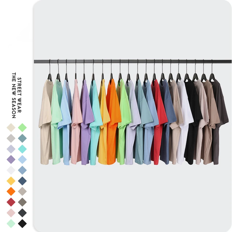 210gsm Sustainable Fabric Clothing Bamboo Cotton Plain Blank White Tshirts Manufacturers Custom OEM Tshirt Mens For Printing