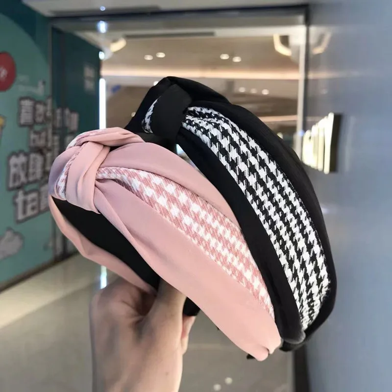 Ободок для волос insCute для ежедневной носки, повязка на голову для мытья лица, Женская онлайн-популярная простая заколка для волос, головной убор, фиксатор для волос, Южная Корея