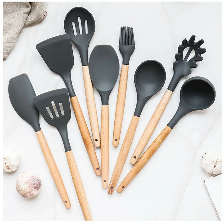 Unique looking home kitchen best material for cooking utensils set