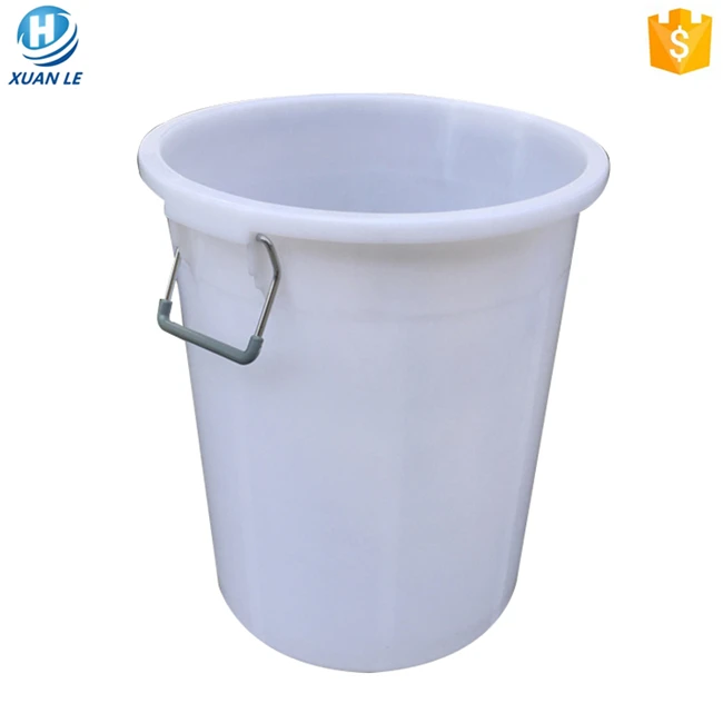 Manufacturer food grade plastic bucket container for water with cover