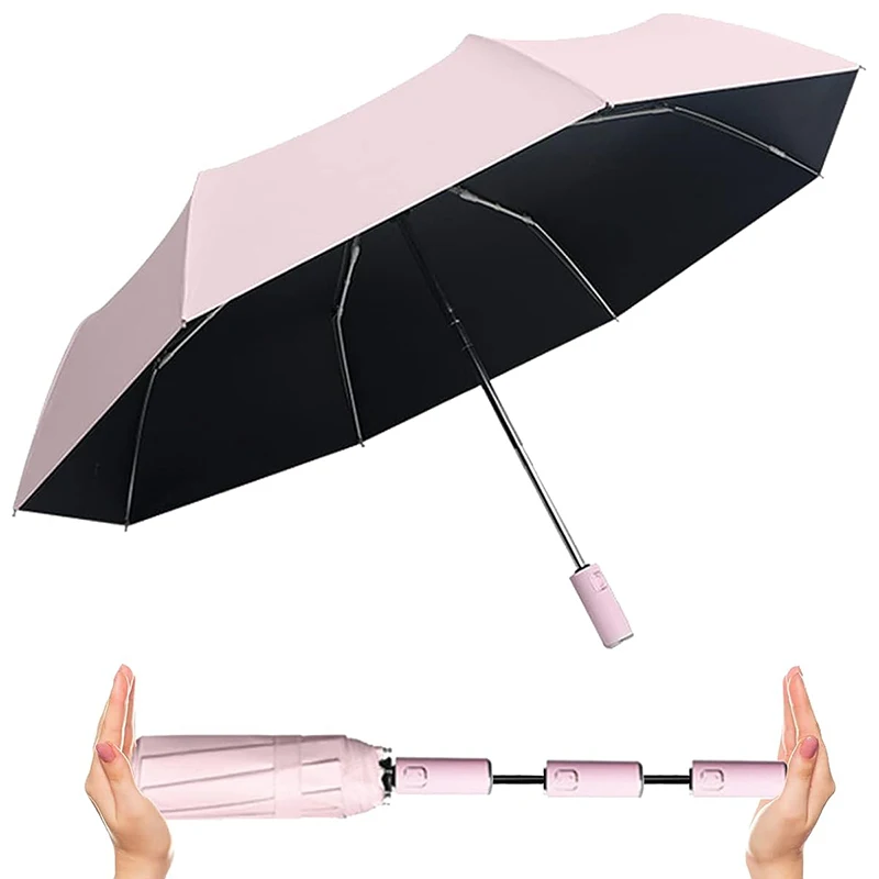 Paraplui Windproof 3 Fold Travel Automatic Umbrella Easel Strong Wind Umbrella With Logo For The Rain