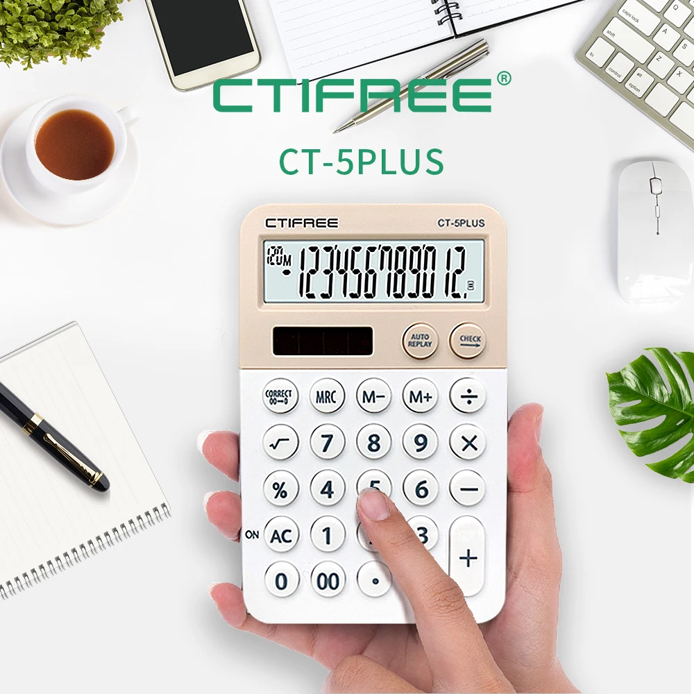 Portable Calculator Home Kids Office Cute Mini Student Portable Computer Small Calculators for Students Calculators Desktop