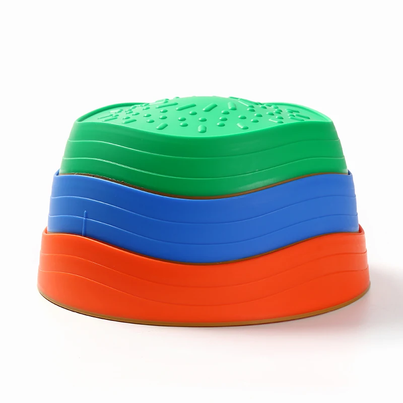 Balance Sensory Training Equipment Sports Toy Coordination Gymnastics Set Wave Balance Stepping Stones Toys For Kids