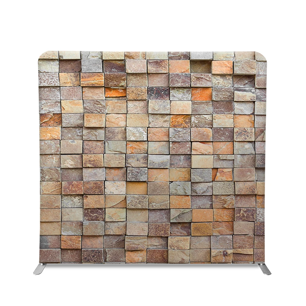 8x8ft rectangle aluminum frame pillow case cover custom photo booth photography backdrop stand