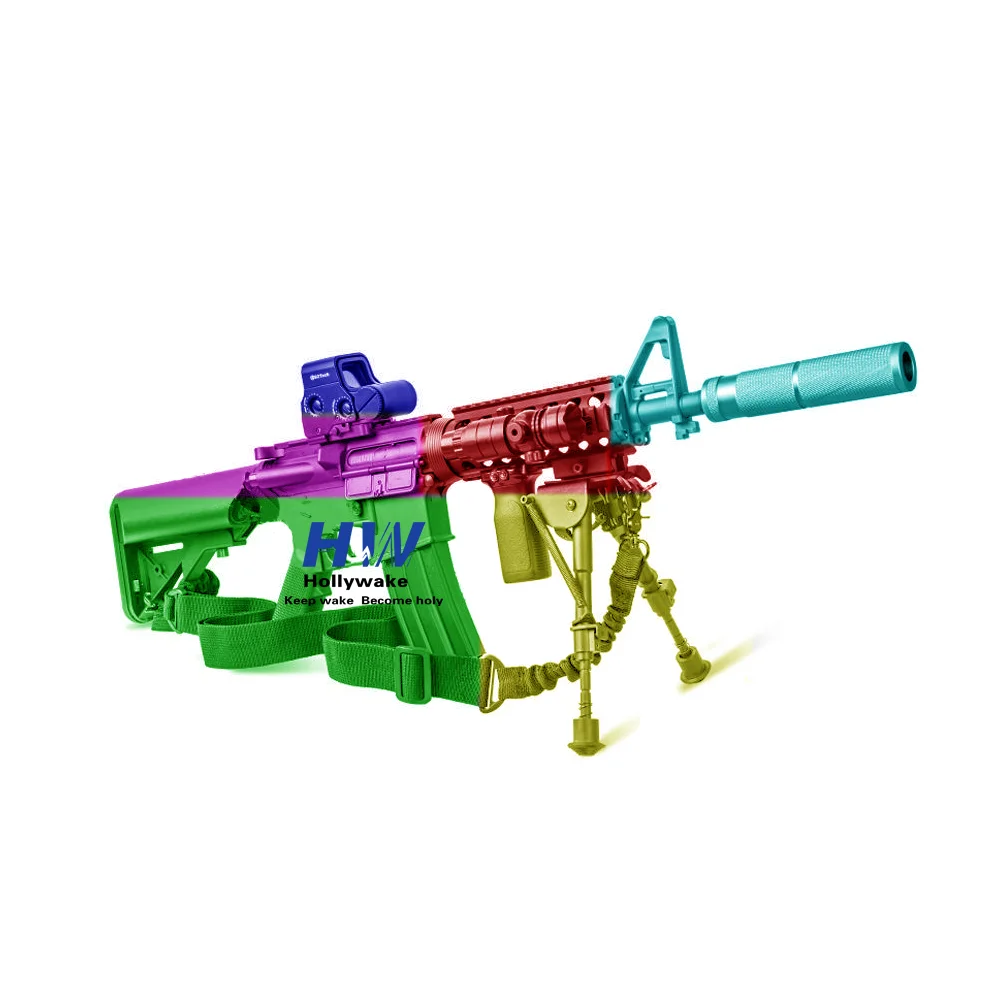 XWS AK 74M Gel Blasters Toy Guns For Boys Soft Bullet Electric Shell Ejecting Shooting Plastic Wholesale Set