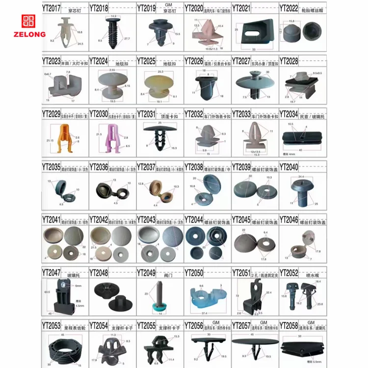 Zelong Brand Car Trim Wire Retainer Clip Automotive Parts Clips For Honda