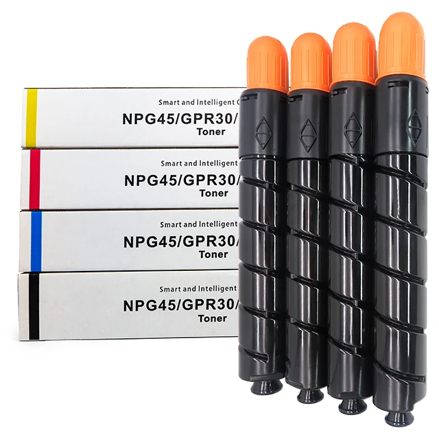 VANCET NPG-45 GPR-30 C EXV-28 Compatible Toner Cartridges for Canon IR AC5045i 5051 5250 5255 Japan Original Quality