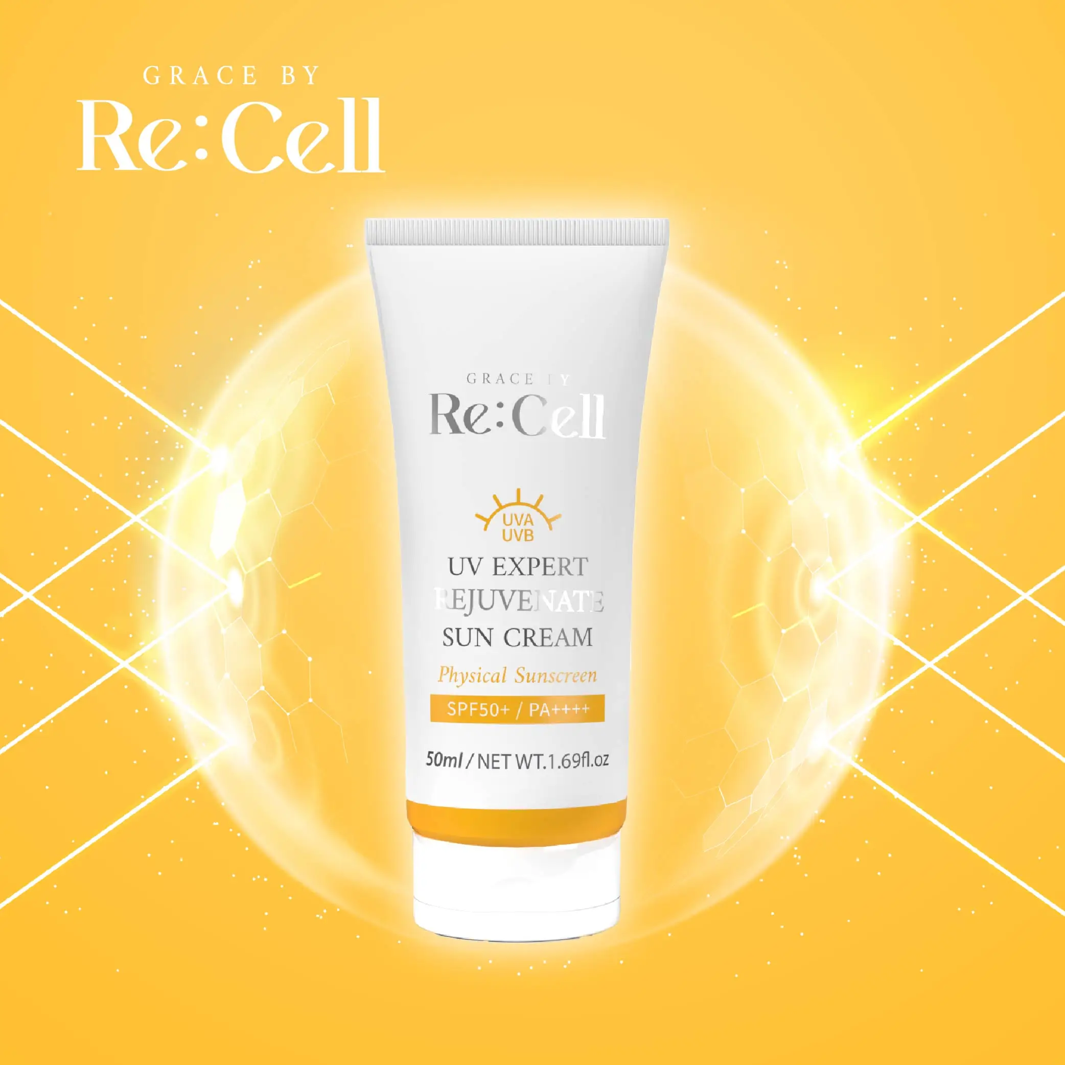 Made In South Korea Regular Size UV Expert Rejuvenate Sun Cream For Protecting Skin From UVa UVb
