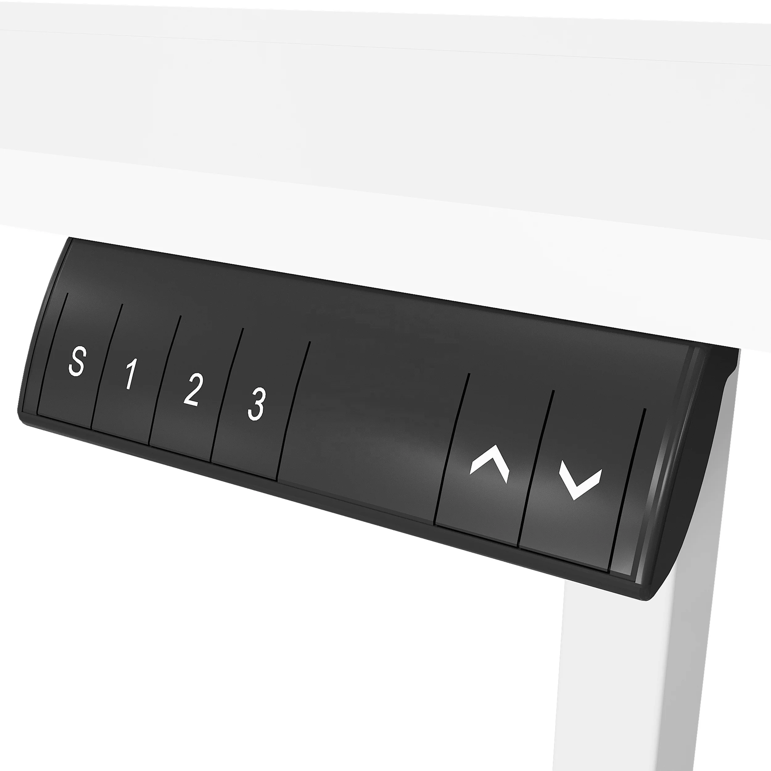 V-mounts modern Dual motors height adjustable desk with Optional hand controllers VM-JSD2-02-2P