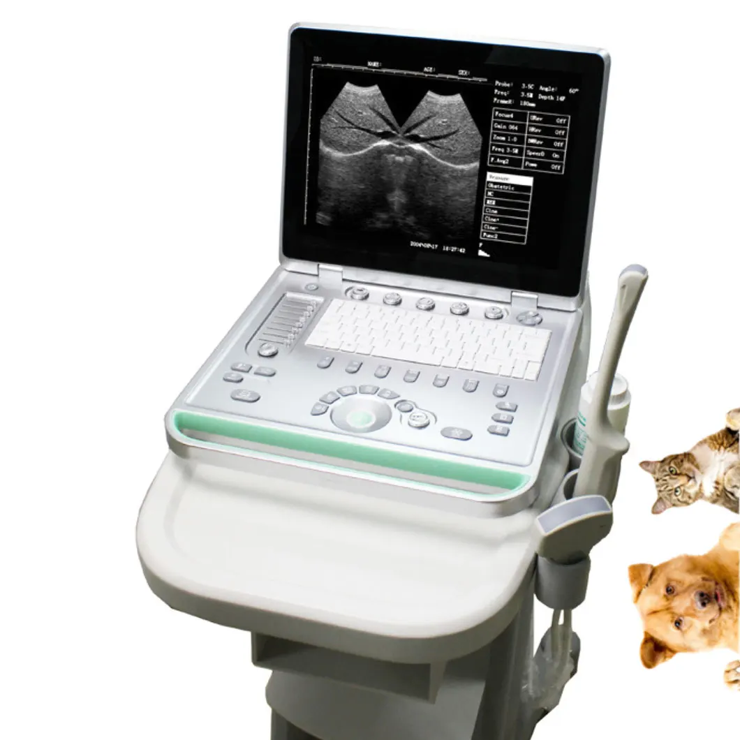 HV-7 Veterinary medical ultrasound instruments Portable Full Digital sheep canine Dog pig ultrasound machine