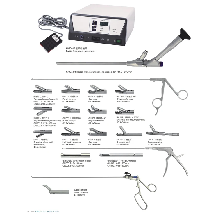 Wanhe Production Hospital Surgical Transforaminal Endoscopic Surgical System Transforaminal Endoscope 6.3mm
