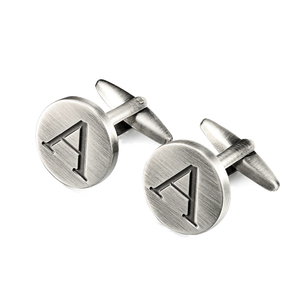 OB Jewelry-Free Shipping Cufflink Manufacturer Make Wholesale Alphabet Jewelry Wholesale Cufflinks For Men Shirt