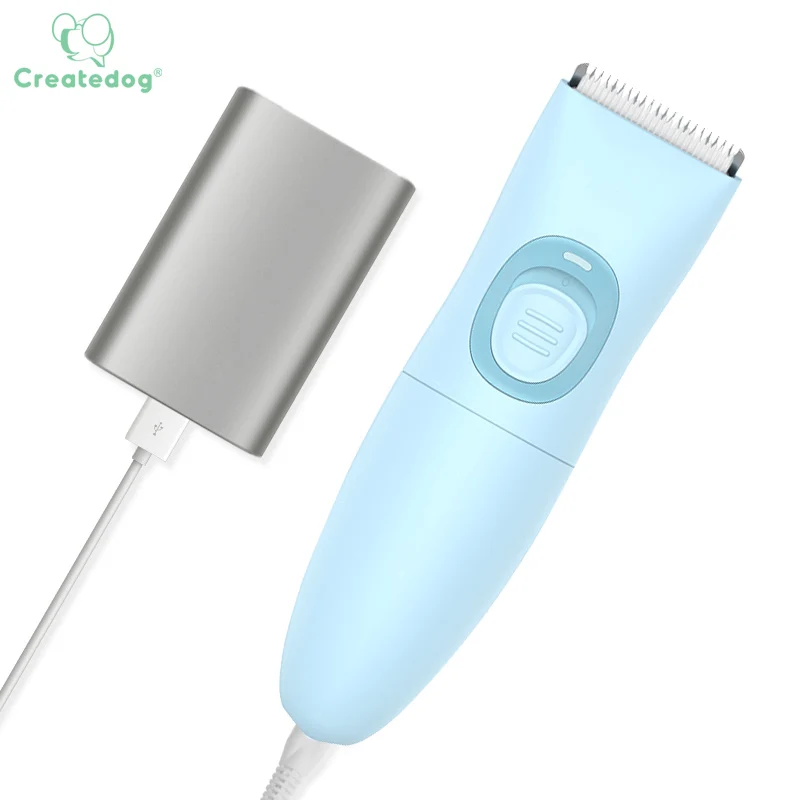 Baby Hair IPX7 Waterproof Professional Children Electric Hair Trimmer Rechargeable Silent Motor