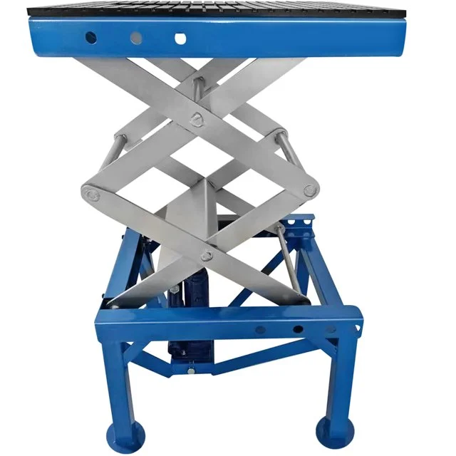 Motorcycle Lift Table Hydraulic Dirt Bike ATV Scissor Jack Lift Hoist 300LBS Motorcycle Scissor Lift - Hydraulic Jack