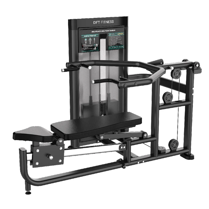 2024 New Design E694 Multi Press Machine Weight Stack Commercial Gym Fitness Machine